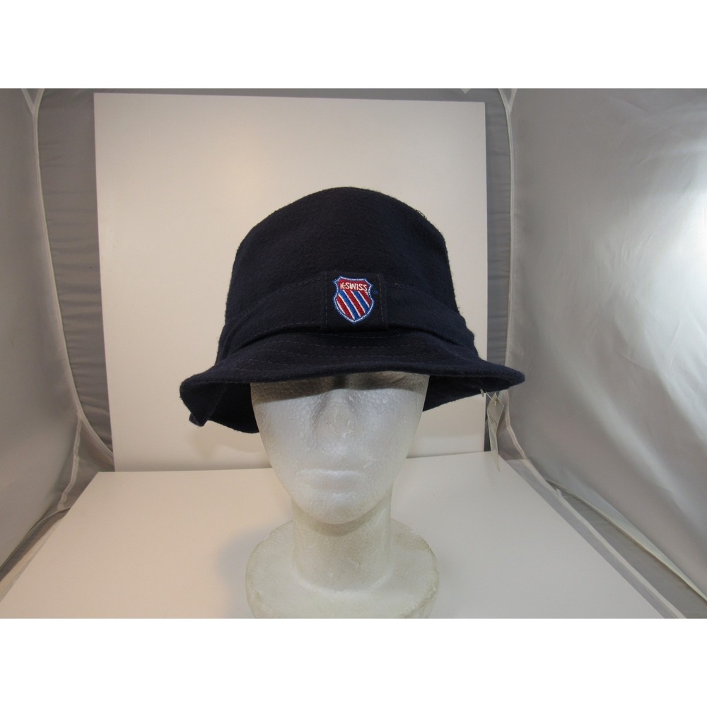 K-Swiss‎ Fedora Hat Men's One Size Peacoat Wool Blend Stylish